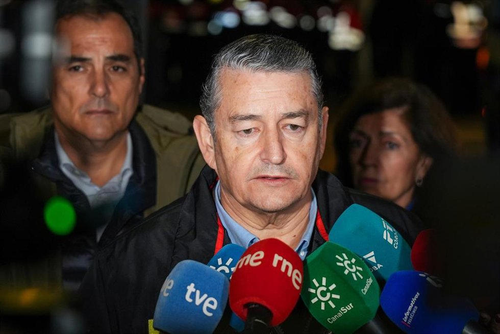 El consejero de Sanidad, Presidencia y Emergencias de la Junta de Andalucía, Antonio Sanz (Fotografía de Archivo)