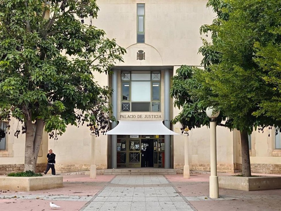 Imagen del Palacio de Justicia de Benalúa, en la ciudad de Alicante