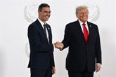 Foto: Estados Unidos.- El déficit comercial de España con EEUU se dispara un 35,2% hasta noviembre tras los aranceles