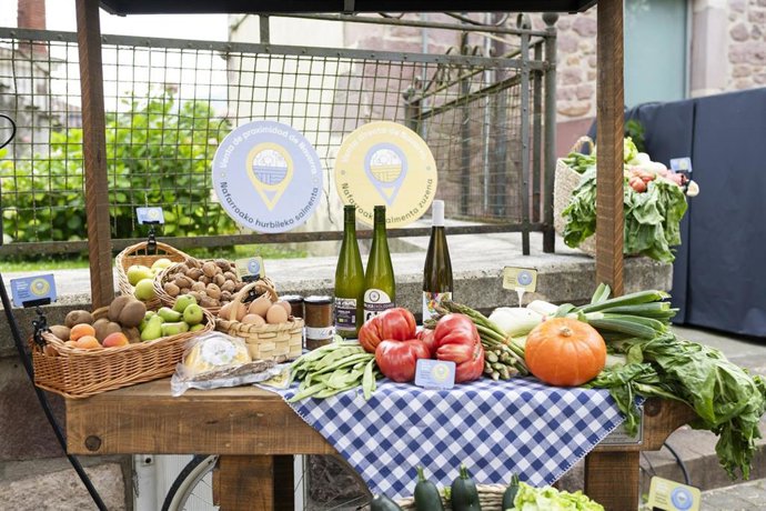 Archivo - Muestra de productos agroalimentarios de Navarra.