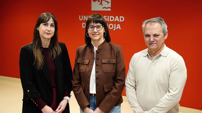 María López Martínez, Cristina Flores y Javier Pascual, en la presentación de la Microcredencial Diseño de Menús Nutricionalmente Óptimos para la Hostelería