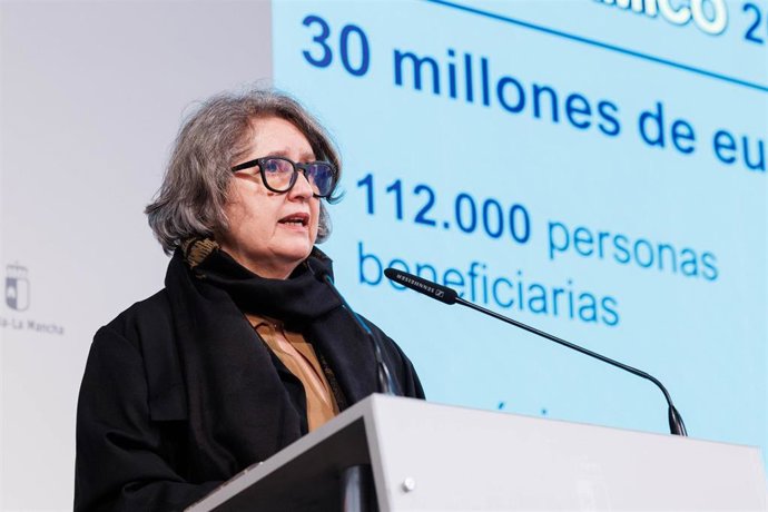 La consejera de Desarrollo Sostenible, Mercedes Gómez, comparece en rueda de prensa, en el Palacio de Fuensalida, para dar cuenta de los asuntos tratados en el Consejo de Gobierno.