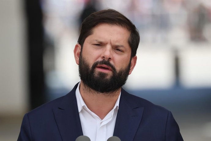 Santiago 19 de enero 2026. Presidente de la Republica, Gabriel Boricrealiza una declaracion junto al Presidente Electo Dragomir Yankovic/Aton Chile