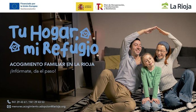 Campaña de acogida familiar del Gobierno de La Rioja
