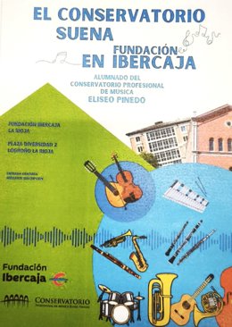 Alumnos del Conservatorio de La Rioja mostrarán su aprendizaje y talento en tres conciertos en el Centro Ibercaja