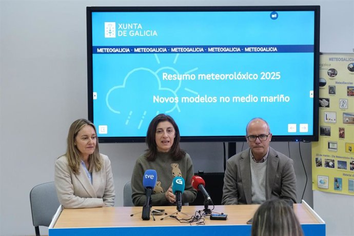 Presentación de los datos del informe climatológico anual de 2025