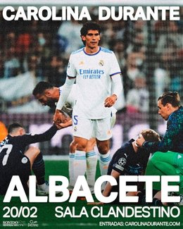 Carolina Durante salda la deuda pendiente con Albacete y actuará el 20 de febrero en la ciudad con entradas agotadas