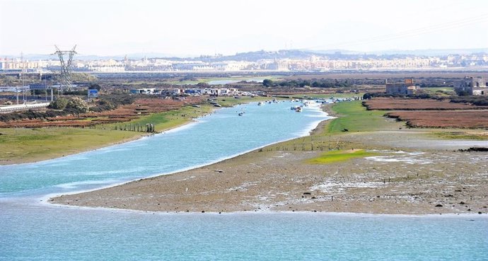 Isla del Trocadero en Puerto Real.