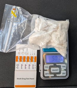 Alijo aprehedido por la Guardia Civil de Segovia.