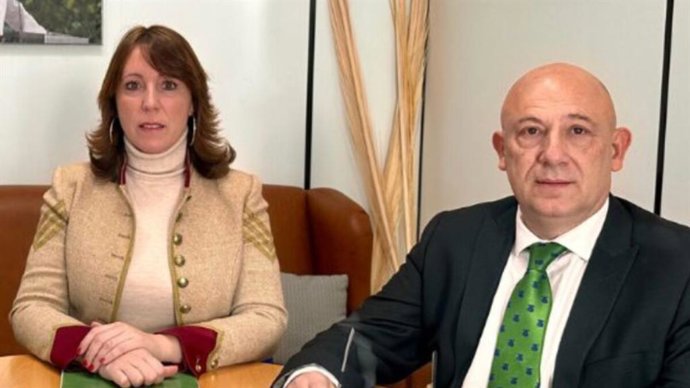 La portavoz de Vox Móstoles Nieva Machín