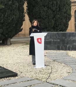 La alcaldesa de Zaragoza, Natalia Chueca