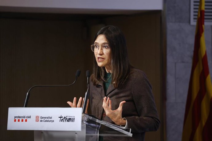 Archivo - La consellera de Interior de la Generalitat, Núria Parlon, en una imagen de archivo.