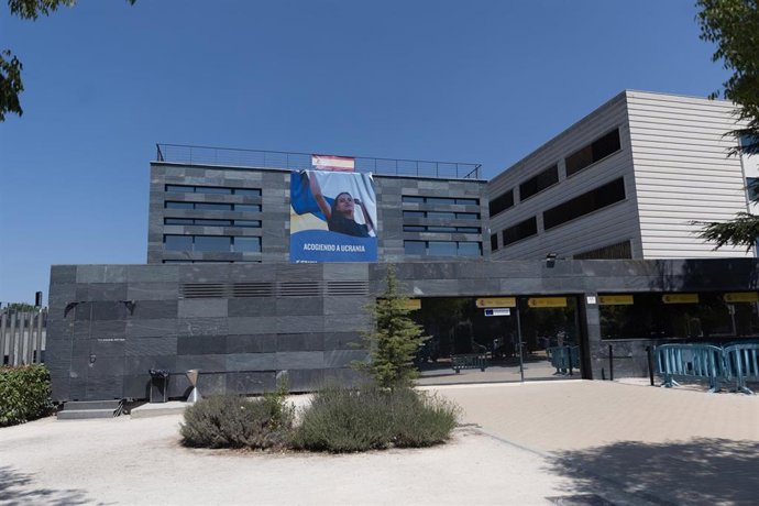Archivo - Fachada del Centro de Recepción, Atención y Derivación (Creade), a 31 de julio de 2025, en Pozuelo de Alarcón, Madrid (España). 