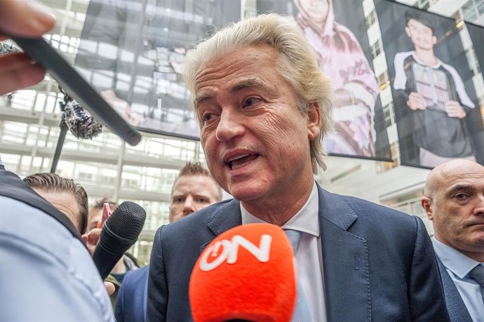 Archivo - El líder del ultraderechista Partido de la Libertad (PVV), Geert Wilders