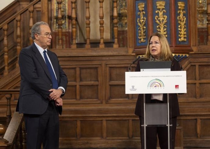 La presidenta de la Asamblea Regional de Murcia, Visitación Martínez, elegida presidenta de la Conferencia de Presidentes y Presidentas de Parlamentos Autonómicos (COPREPA)