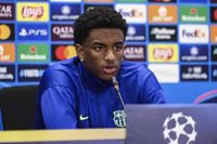 Balde: "Nuestra idea no es llegar lejos en la Champions, es ganarla"