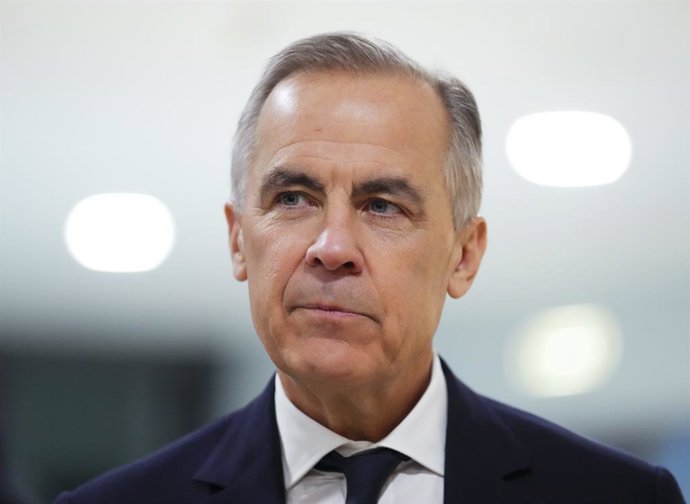 Imagem de arquivo do primeiro-ministro do Canadá, Mark Carney.