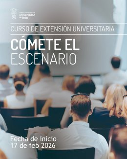 Cartel del curso 'Cómete el escenario', que se desarrollará en el Campus de Ponferrada de la ULE.