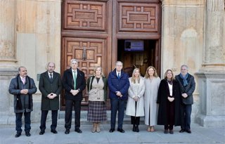 El presidente del Parlamento de Galicia, Miguel Santalices, oarticipa en Alcalá de Henares en la reunión de la Conferencia de Presidentes y Presidentas de Parlamentos Autonómicos (Coprepa)