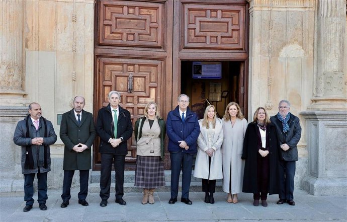 El presidente del Parlamento de Galicia, Miguel Santalices, oarticipa en Alcalá de Henares en la reunión de la Conferencia de Presidentes y Presidentas de Parlamentos Autonómicos (Coprepa)