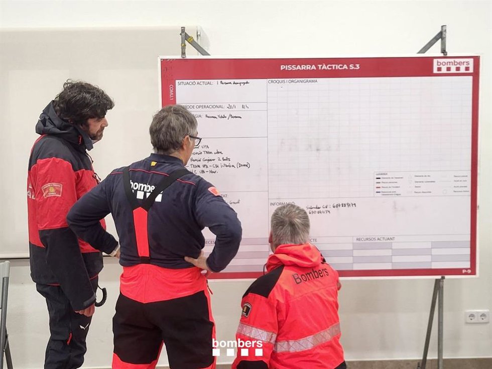 Los Bombers buscarán con drones y una unidad especial al desaparecido en Palau-sator (Girona) esta noche