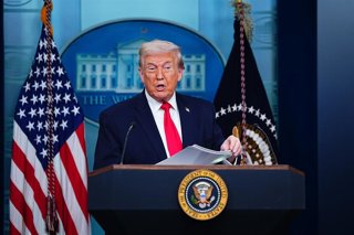 El presidente de EEUU, Donald Trump