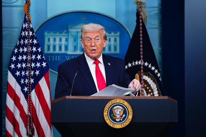 El presidente de EEUU, Donald Trump