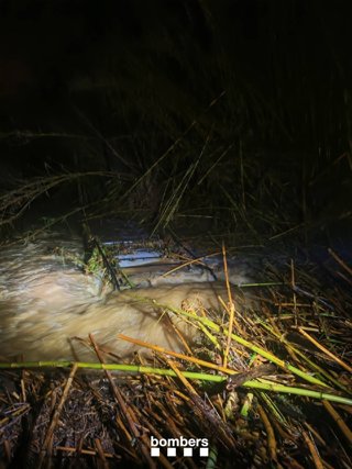 Localizado el vehículo del desaparecido durante el temporal en Palau-sator (Girona)