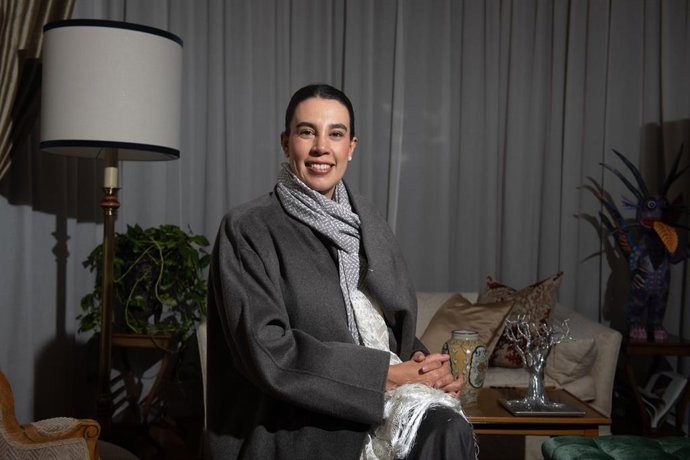 La secretaria de Turismo de México, Josefina Rodríguez, posa para Europa Press, a 20 de enero de 2026, en Madrid (España). 