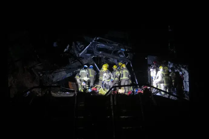 Accidente ferroviario en Gelida