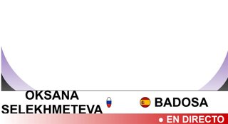 Oksana Selekhmeteva - Paula Badosa: resumen y estadísticas del partido de Treintaidosavos de final de Australian Open WTA