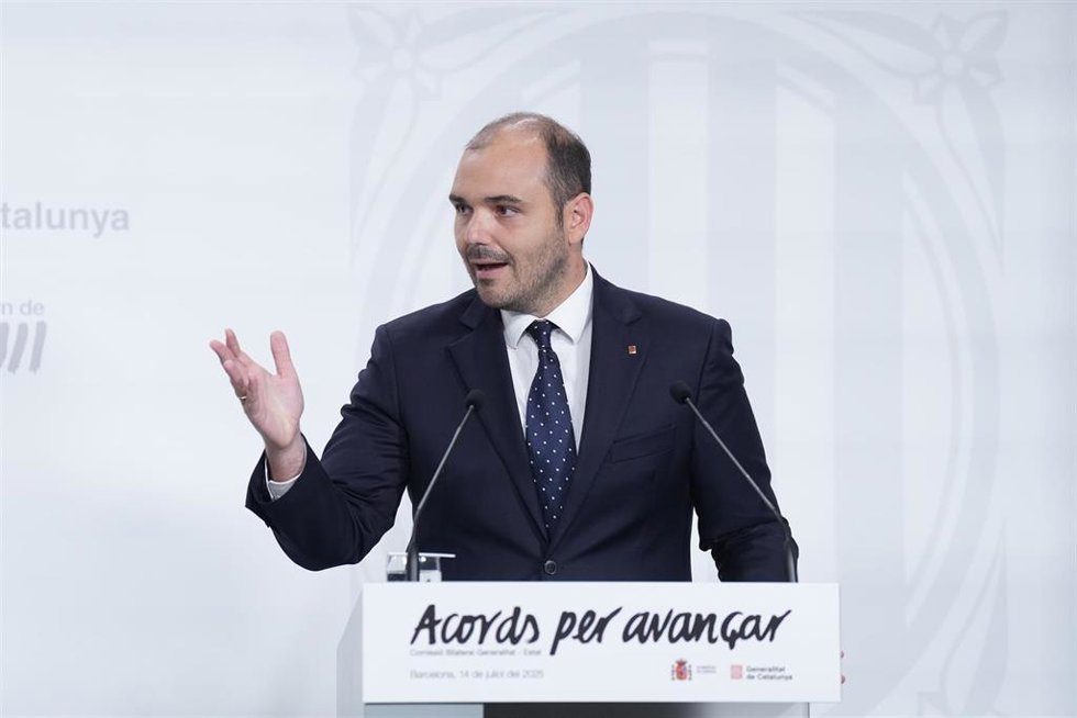 Archivo - El conseller de presidencia, Albert Dalmau 