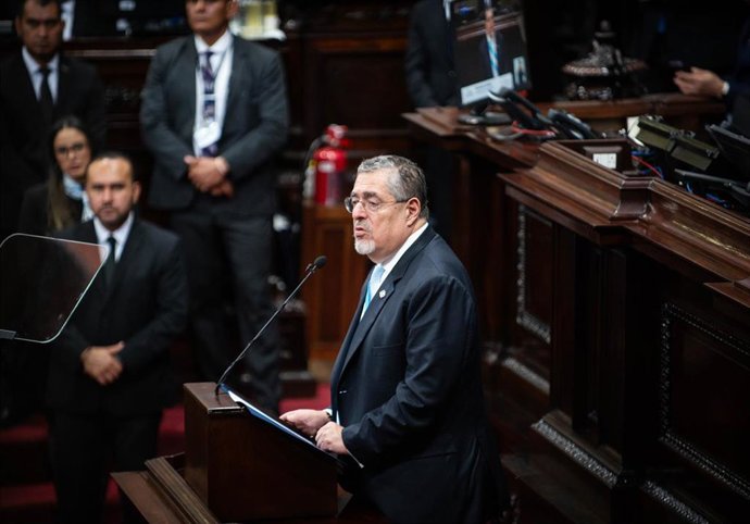 El presidente de Guatemala, Bernardo Arévalo