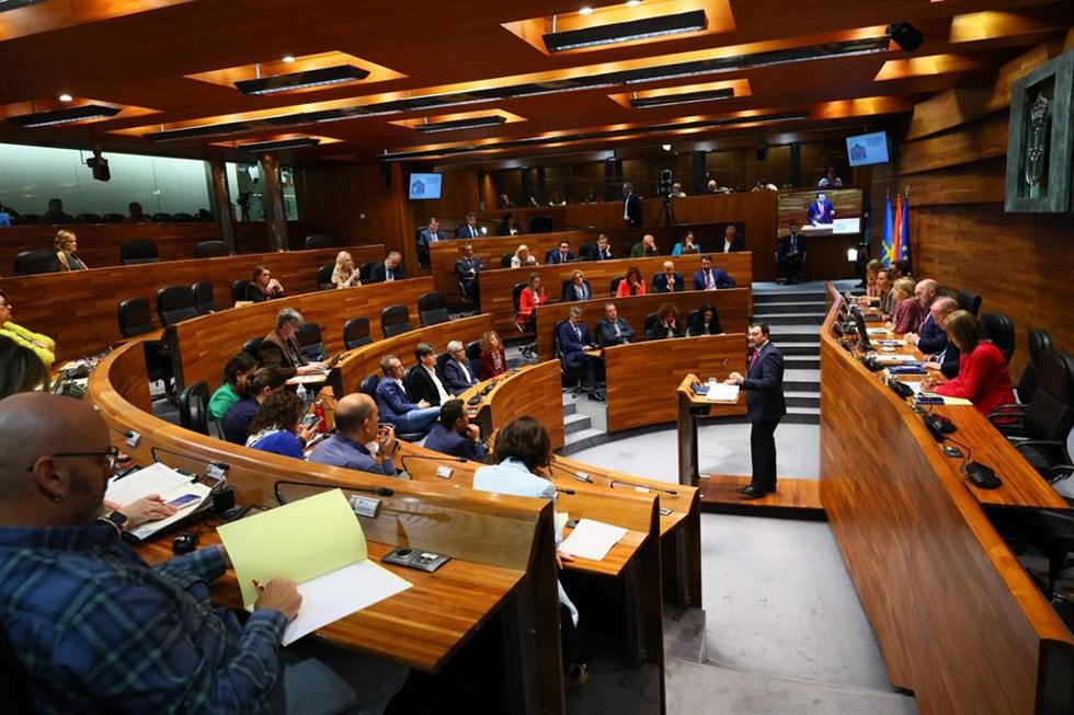 Archivo - Debate de Orientación Política en la Junta General del Principado de Asturias