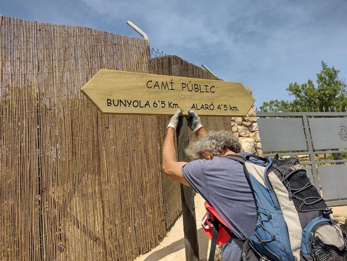 Un juzgado sentencia que el camino des Cabàs entre Alaró y Bunyola es público.