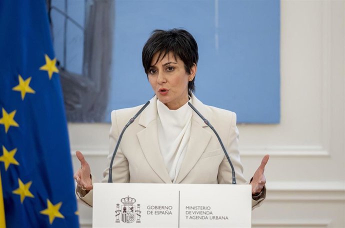 La ministra de Vivienda y Agenda Urbana, Isabel Rodríguez.