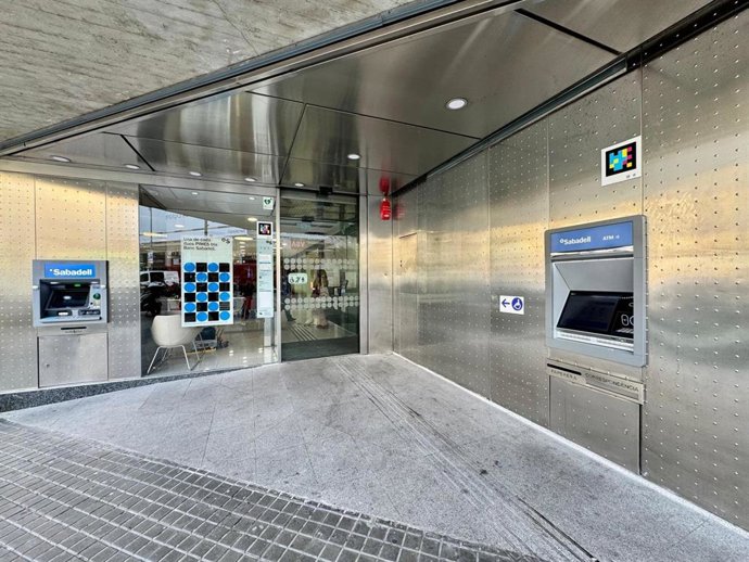 Oficina de Banco Sabadell en Barcelona.