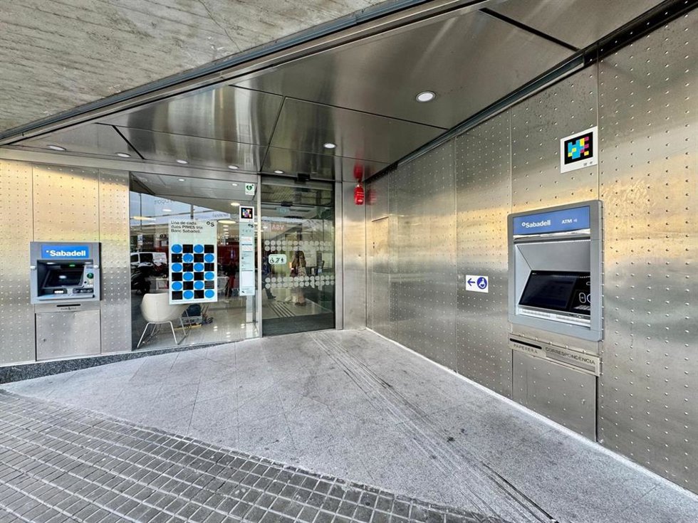 Oficina de Banco Sabadell en Barcelona.