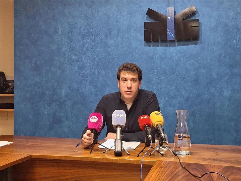 El presidente de la Federación Navarra de Municipios y Concejos (FNMC), Xabier Alcuaz.