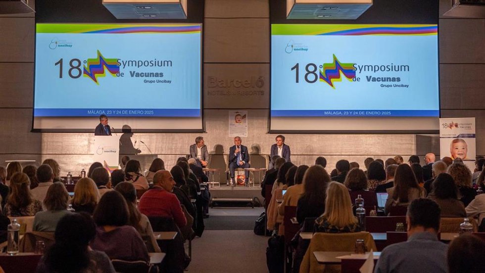 Foto de archivo del 18 Symposium de Pediatría.