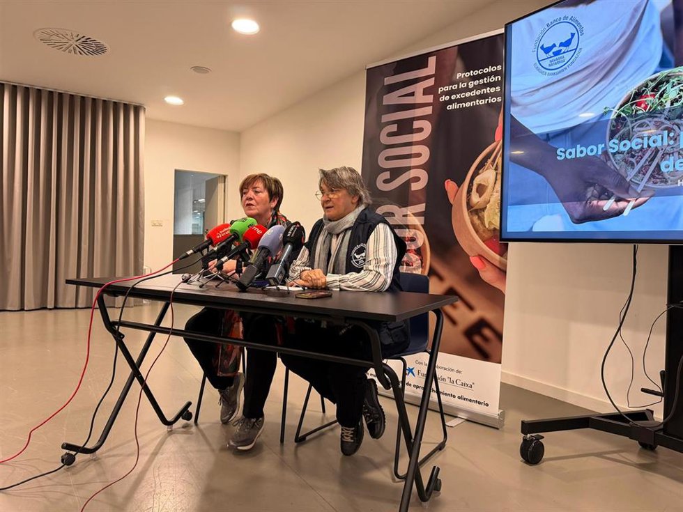 El Banco de Alimentos de Navarra presente el proyecto 'Sabor Social El plato compartido''.