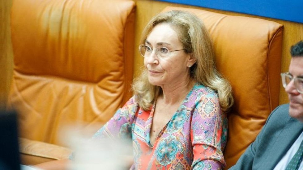 Archivo - La consejera de Salud, María Martín
