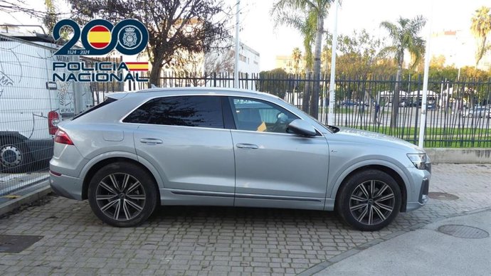 Vehículo de alta gama que fue comprado con transferencias falsas en un concesionario de Jerez de la Frontera (Cádiz) y valorado en 100.000 euros
