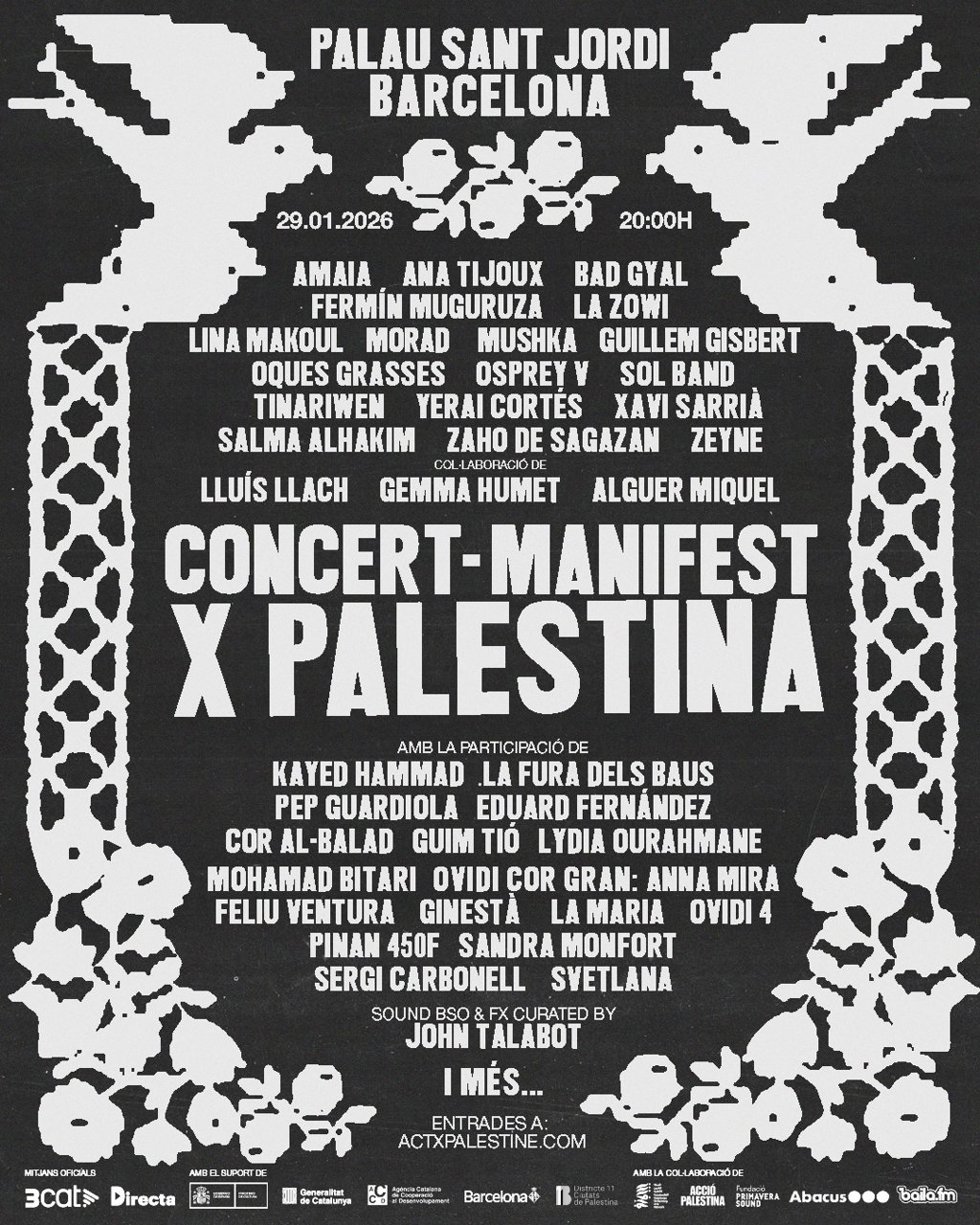 Cartel del concierto