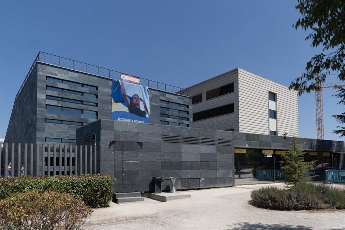 Archivo - Fachada del Centro de Recepción, Atención y Derivación (Creade), a 31 de julio de 2025, en Pozuelo de Alarcón, Madrid (España). 