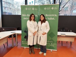 Las investigadoras del IR Sant Pau a cargo del estudio.