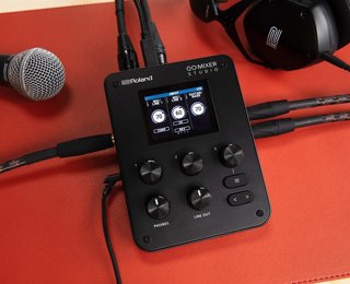El mezclador de audio Go:Mixer Studio de Roland.