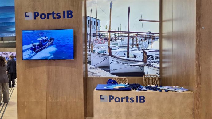 Estand de PortsIB en Fitur 2026.