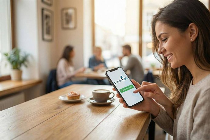 CustomVote permite votaciones online seguras y en tiempo real para eventos