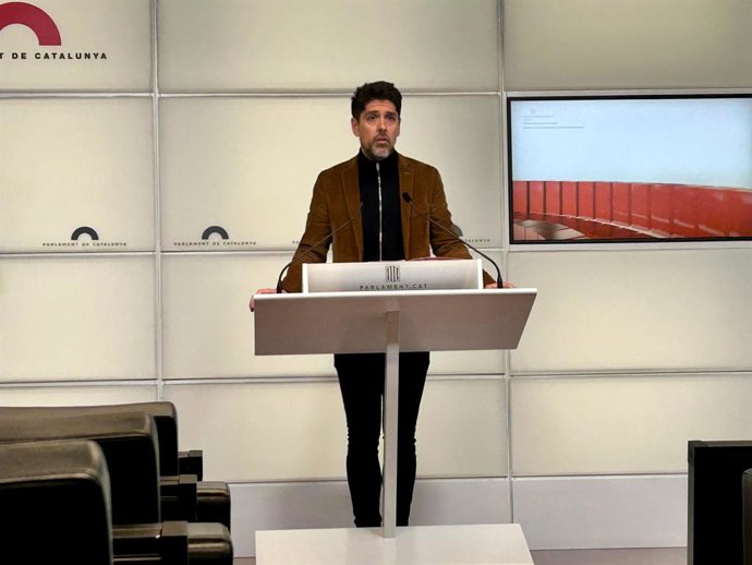 El portaveu dels Comuns al Parlament, David Cid